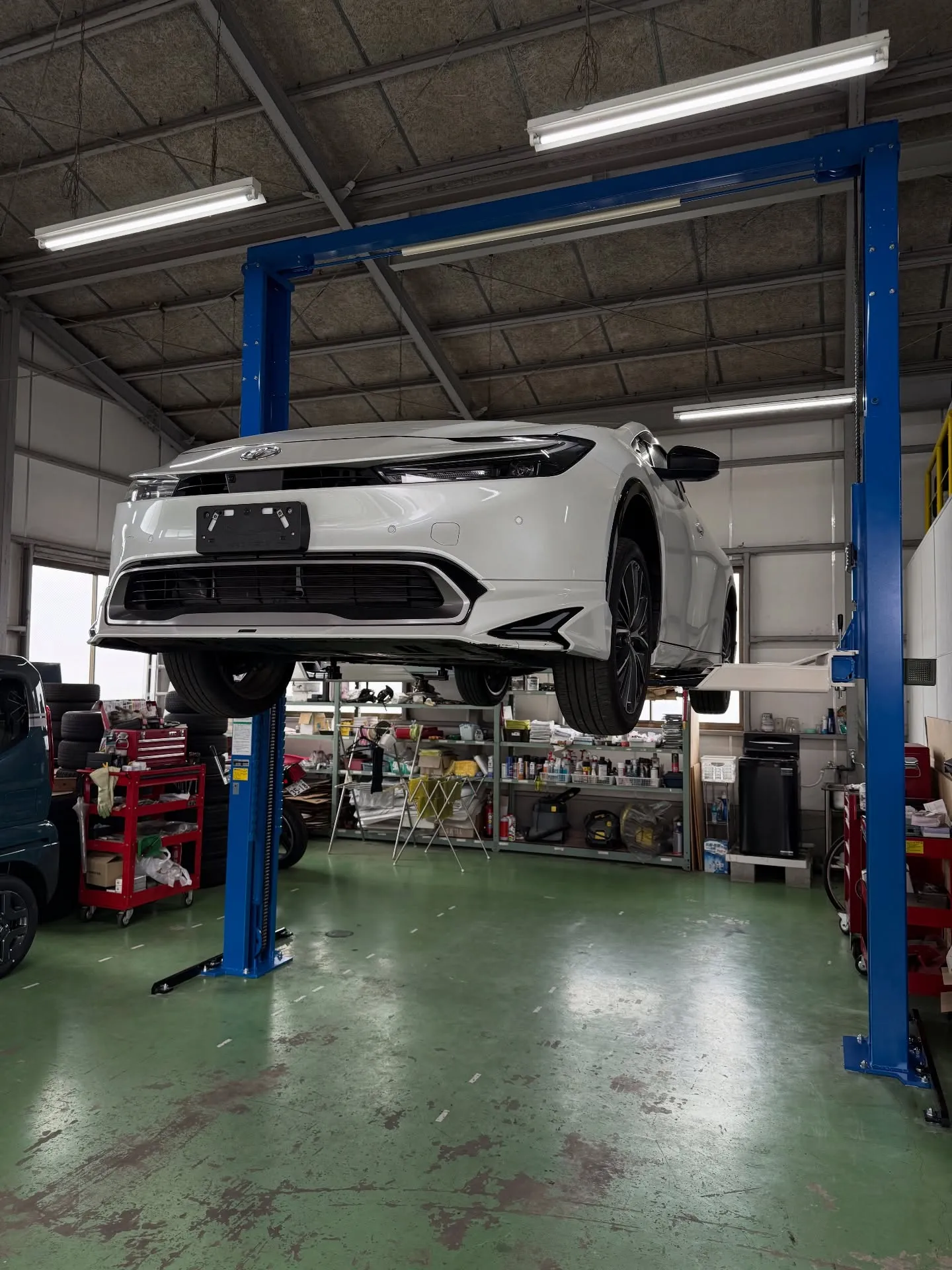 整備用リフトが新しくなりました🥳✨
