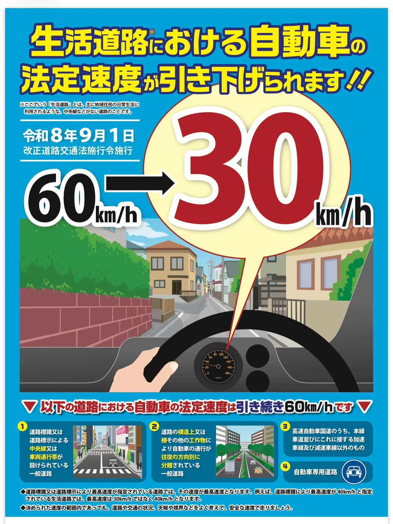 🚗⚠️ 今日から道路交通法が変わります！